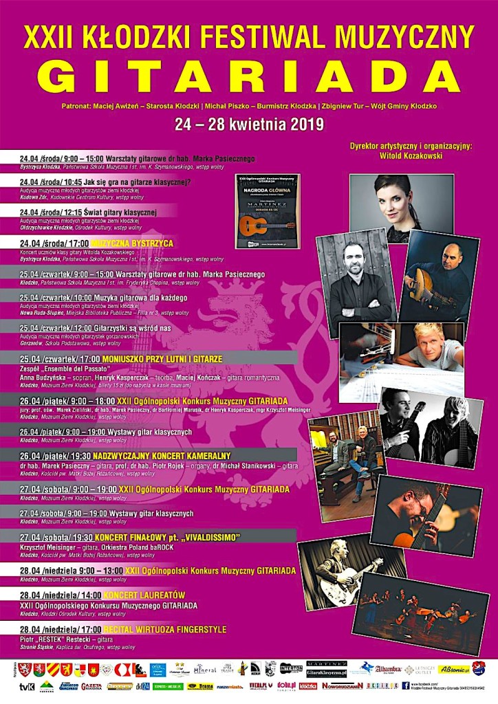 Gitariada w Kłodzku po raz 22.
