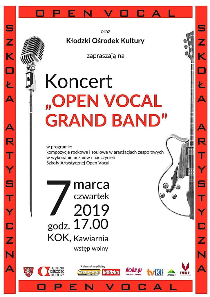 Open Vocal Grand Band