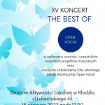„The best of Open Vocal” – zapowiada się wokalny i muzyczny top 2022