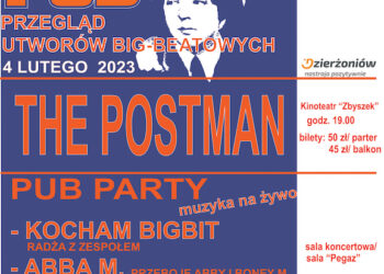 PUB Przegląd Utworów Big-Beatowych 2023 – gwiazdą będzie „The Postman”