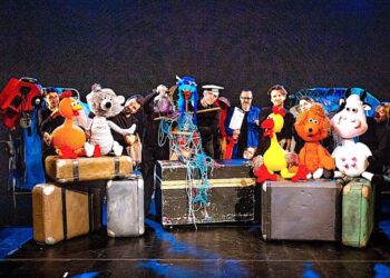 Bohaterowie dziecięcych bajek w jednym miejscu