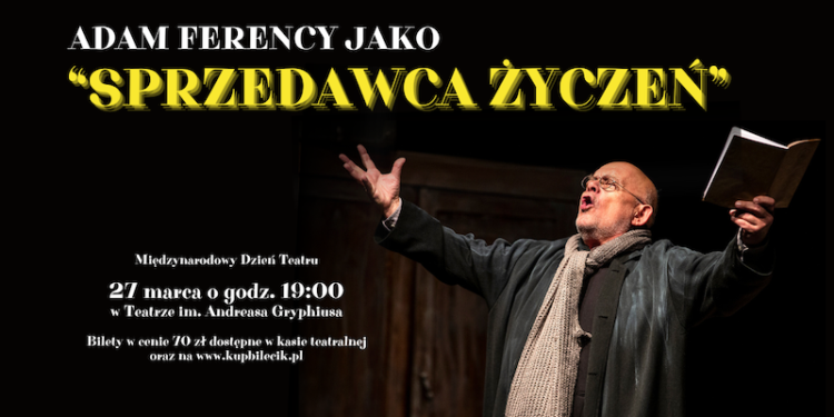 Międzynarodowy Dzień Teatru w Głogowie – „Sprzedawca Życzeń”