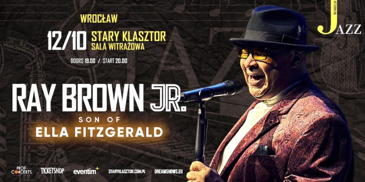 Syn legendarnej pary Raya Browna i Elli Fitzgerald – po raz pierwszy wystąpi w Polsce